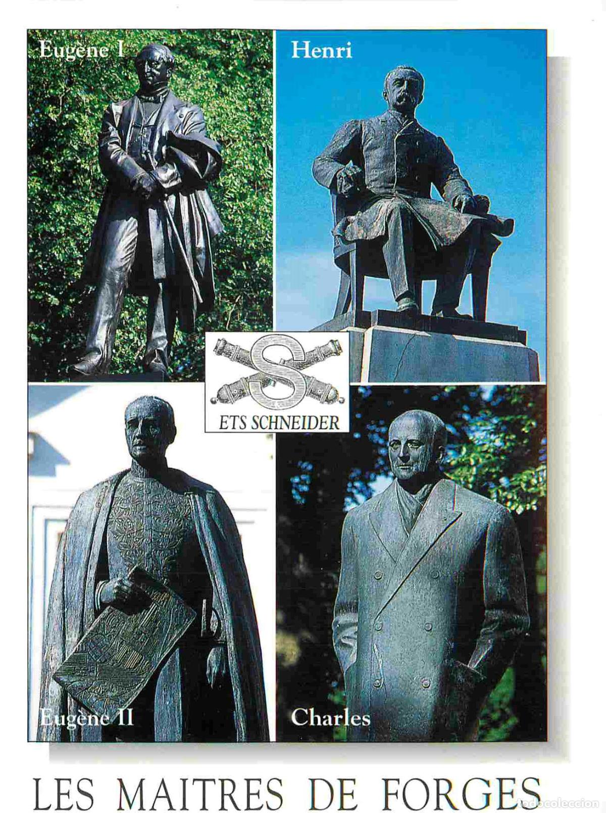 Postales: Francia - 71 - Le Creusot - Les ma&icirc;tres de Forges - Ets Schneider - Multivues - CPM - Voir Scans Rec