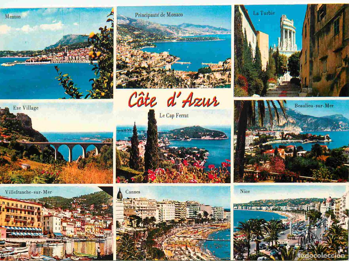 Cartes Postales: Francia - 06 - Cote d'Azur - Multivues - CPM - Voir Scans Recto-Verso