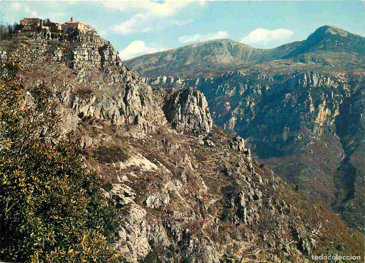 Postcards: Francia - 06 - Gourdon - La chemin du Paradis au loin le Pic des Gourmettes - CPM - Voir Scans Recto