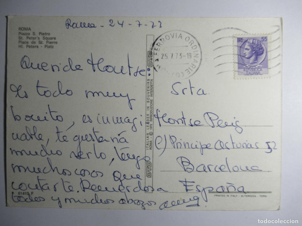 Postales: Roma - Piazza S. Pietro - Foto 2