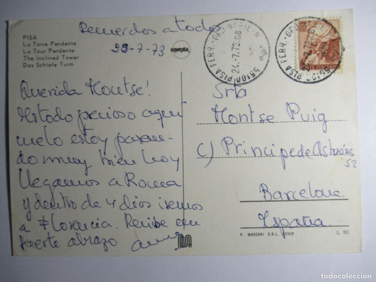 Postales: Pisa - La Torre Pendente - Foto 2