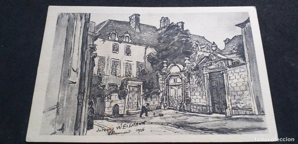 Postais: FRANCIA-V51-140X90mm.-CHAUMONT-VIEUX HOTELS...