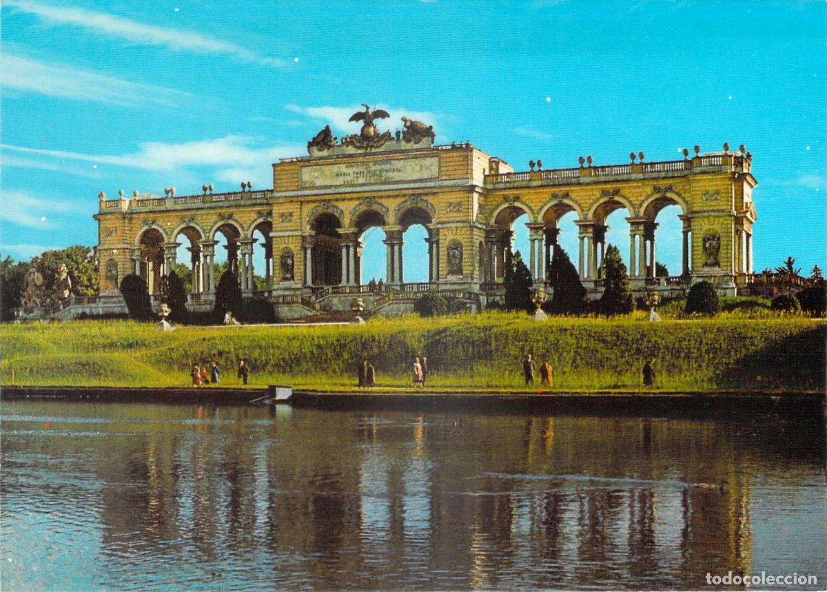 Postales: Postal Arquitectura Gloriette Palacio Sch&ouml;nbrunn, Viena, Austria