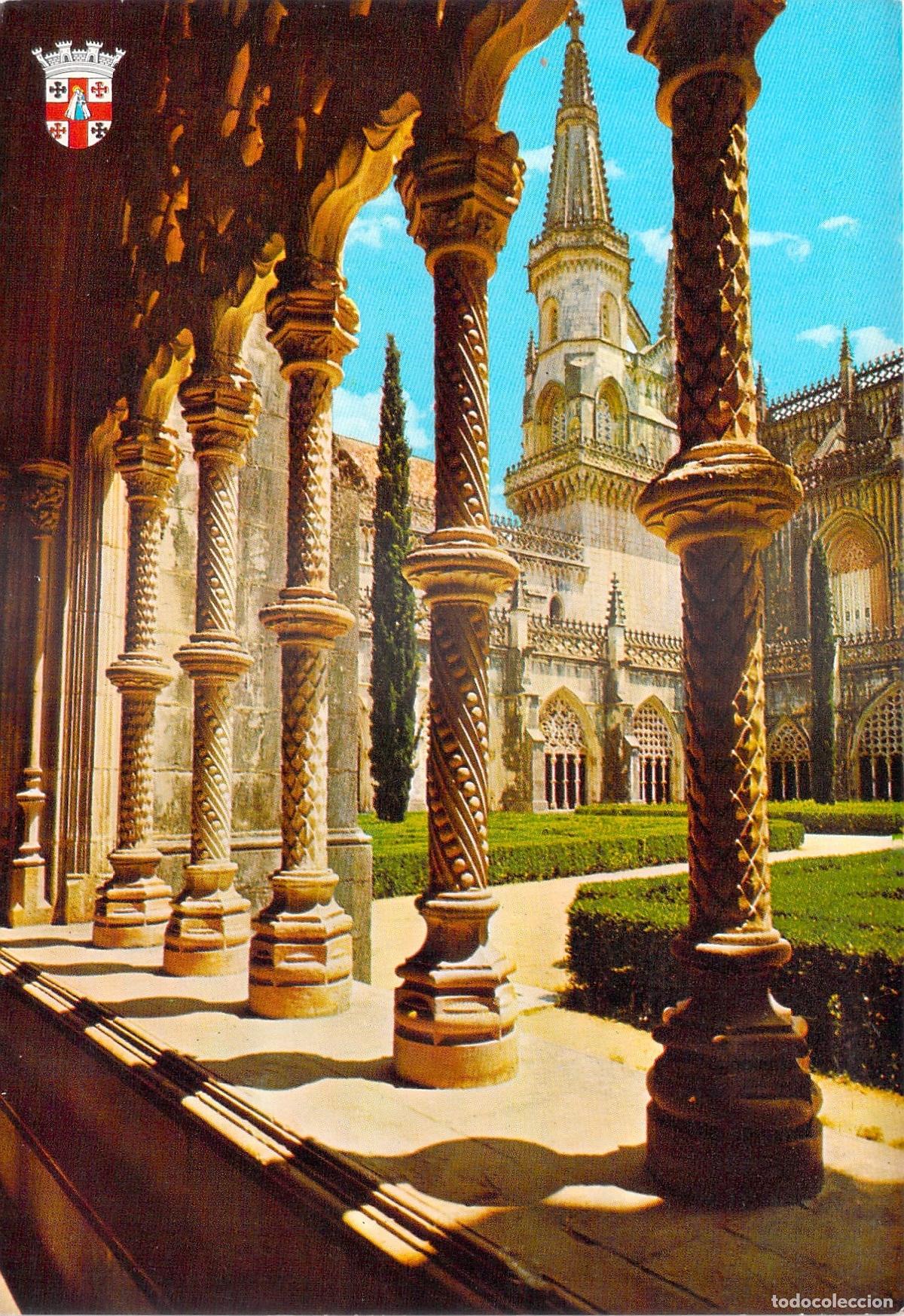 Postkarten: Postal Batalha Portugal - Claustro Real del Mosteiro da Batalha (UNESCO)