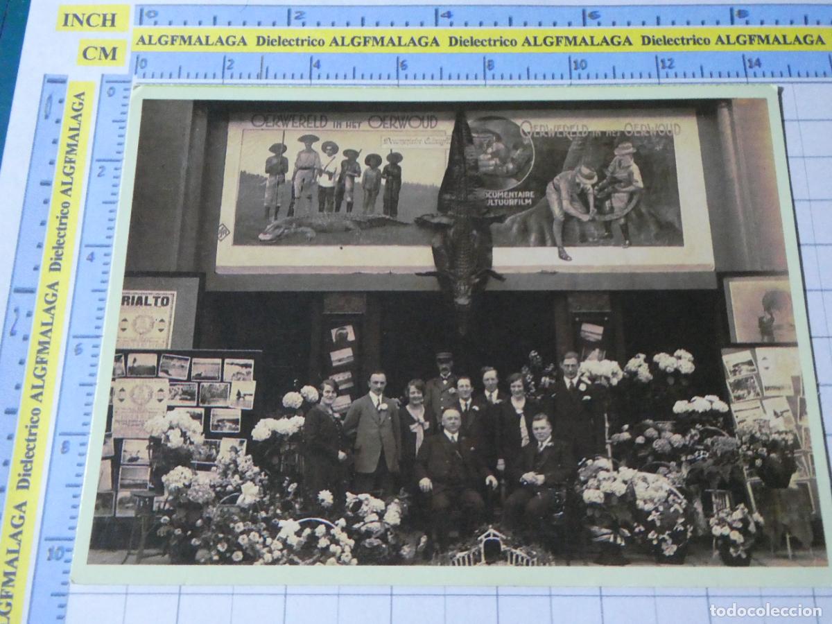 Postales: POSTAL DE HOLANDA PA&Iacute;SES BAJOS. FACS&Iacute;MIL 1926. CINE RIALTO PEL&Iacute;CULA DOCUMENTAL COCODRILOS. 2730