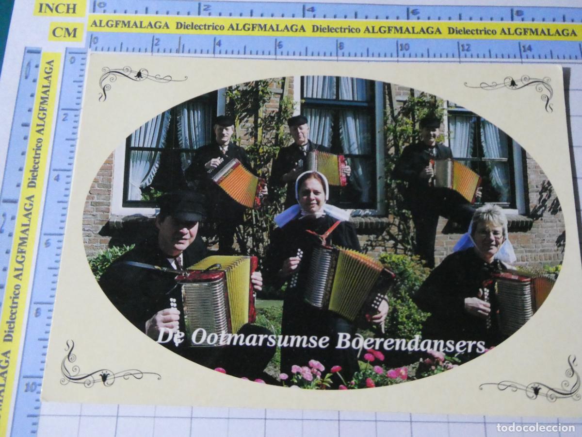 Postkarten: POSTAL DE HOLANDA PA&Iacute;SES BAJOS. FOLKLORE TIPISMO. ACORDE&Oacute;N M&Uacute;SICOS. 2744