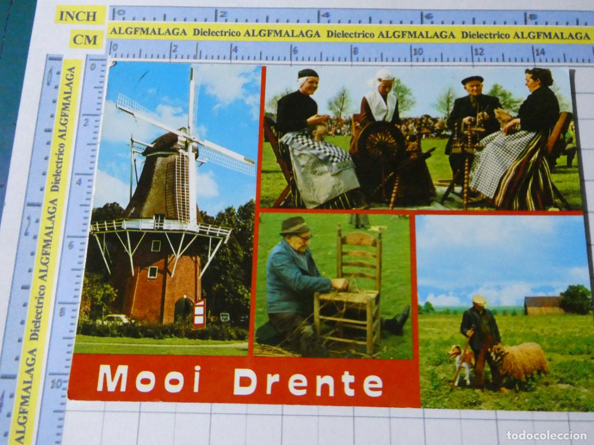 Cartoline: POSTAL DE HOLANDA PA&Iacute;SES BAJOS. FOLKLORE TIPISMO. COSTURERAS ARTESANAS. 2752