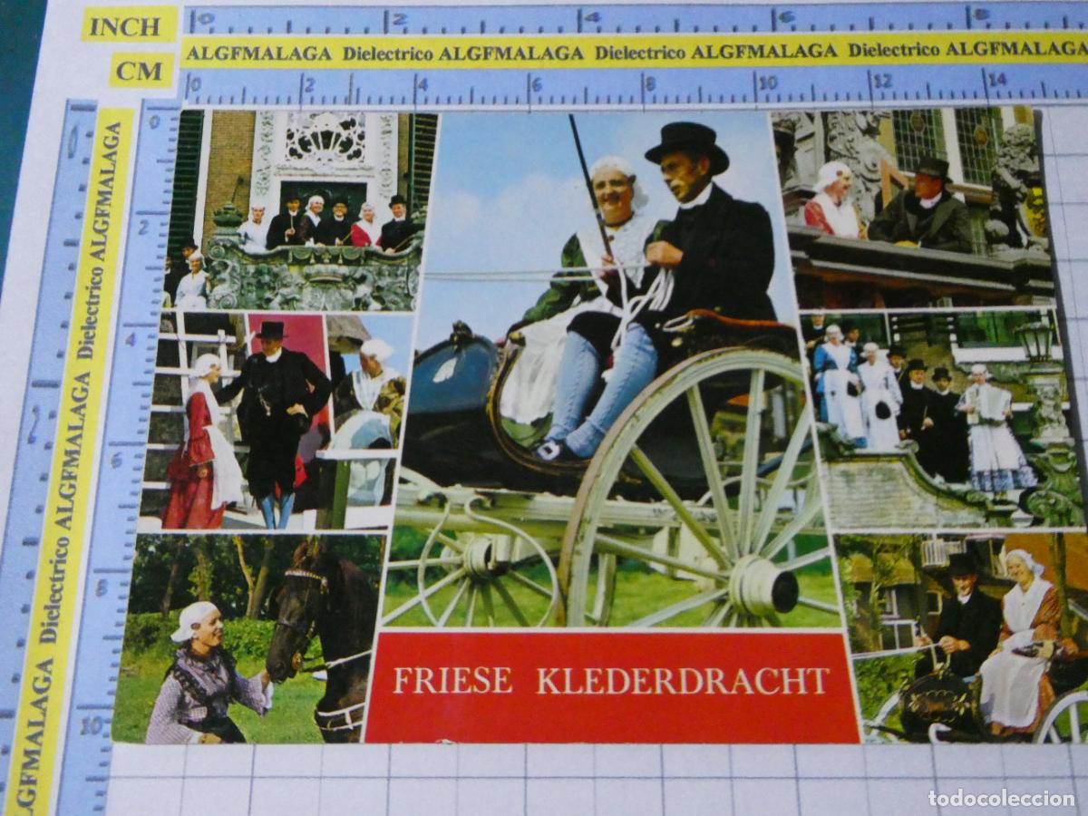 Postais: POSTAL DE HOLANDA PA&Iacute;SES BAJOS. FOLKLORE TIPISMO. TRAJES T&Iacute;PICOS FRIESLAND. 2755