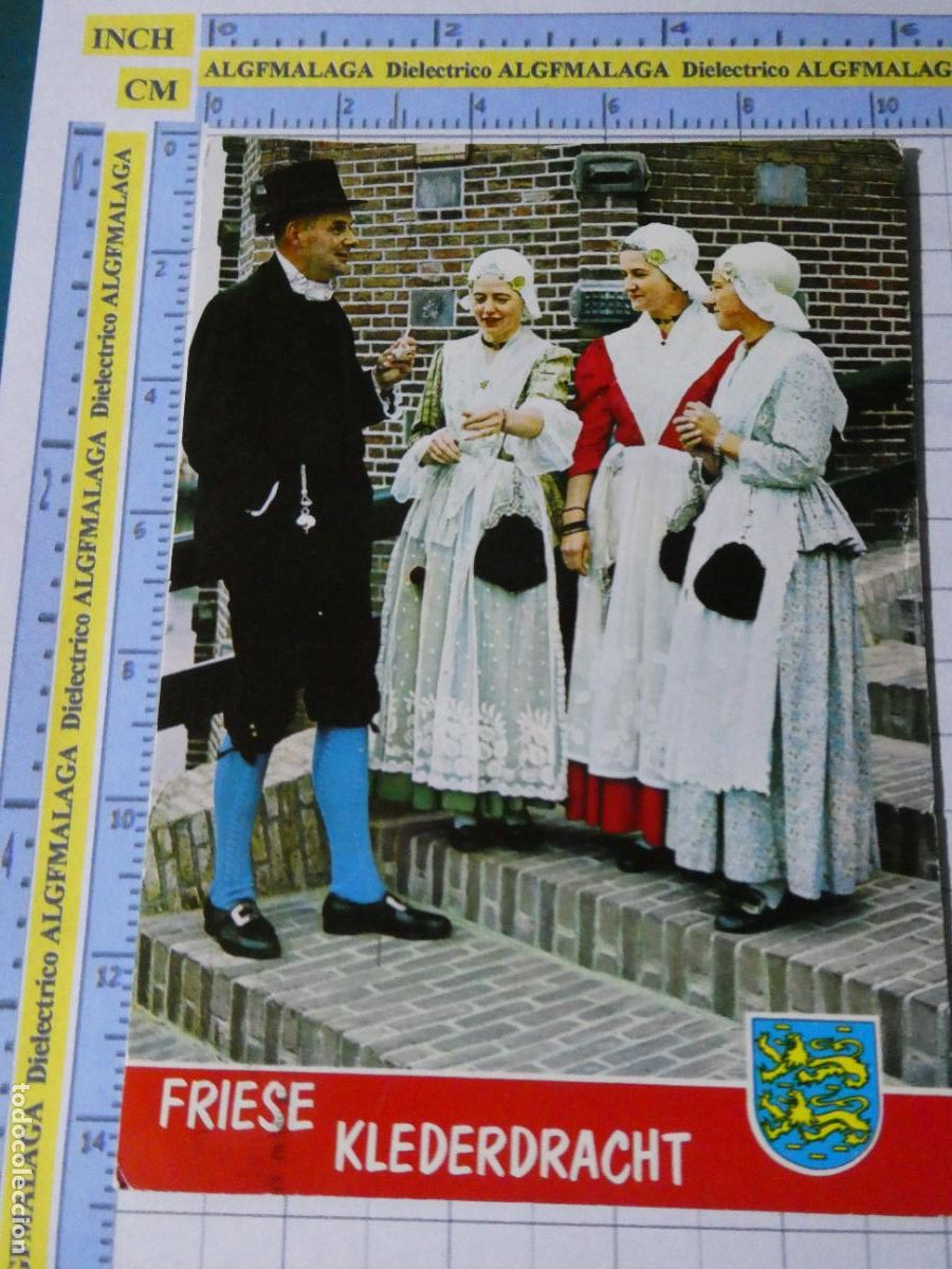 Postales: POSTAL DE HOLANDA PA&Iacute;SES BAJOS. FOLKLORE TIPISMO. TRAJES T&Iacute;PICOS FRIESLAND. 2756