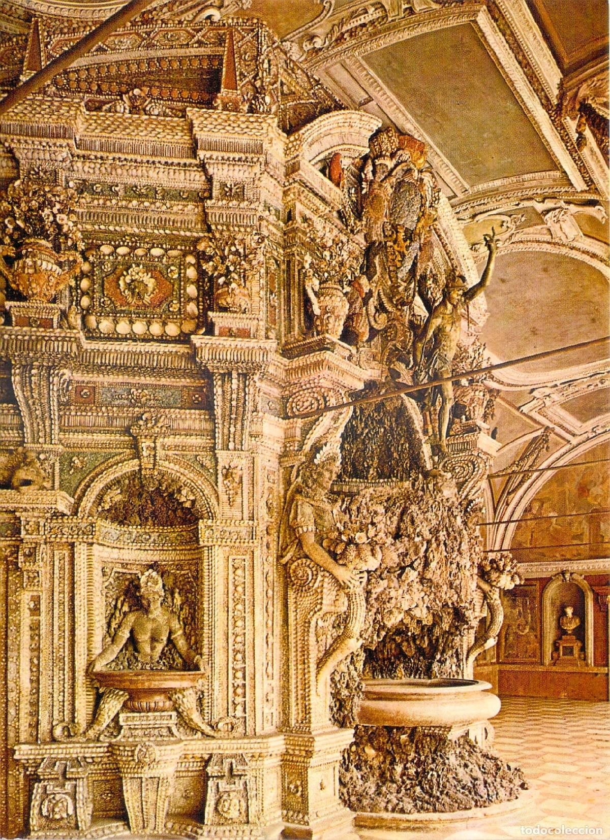 Postales: Postal M&uacute;nich Residenz Alemania - Grottenhalle Corte de la Gruta Palacio