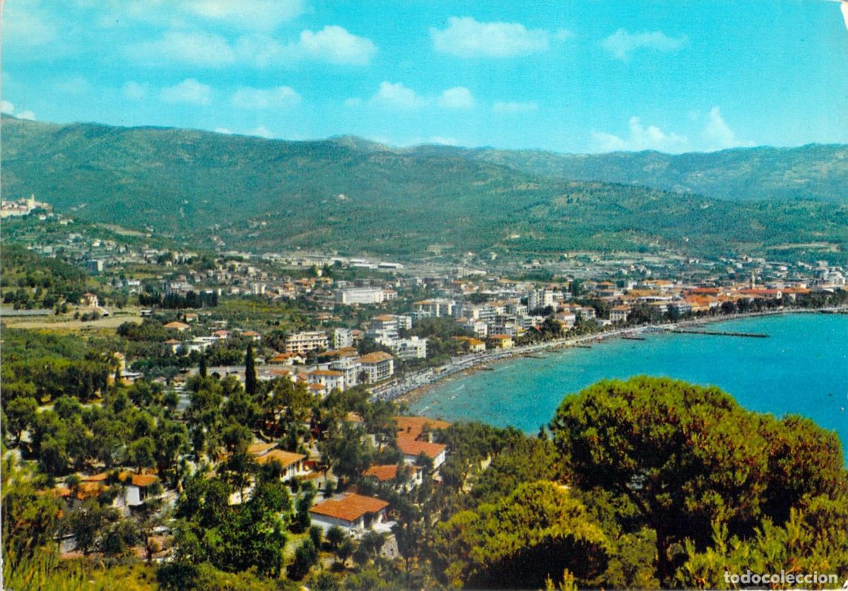 Postales: Postal Diano Marina Riviera dei Fiori Italia Vista General Panor&aacute;mica Costa Mediterr&aacute;nea