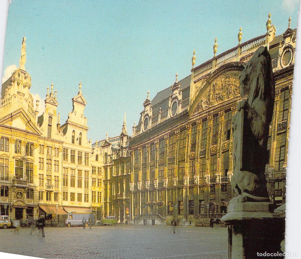 Postais: Postal Bruselas Grote Markt Plaza Mayor y Palacio de los Duques de Brabante