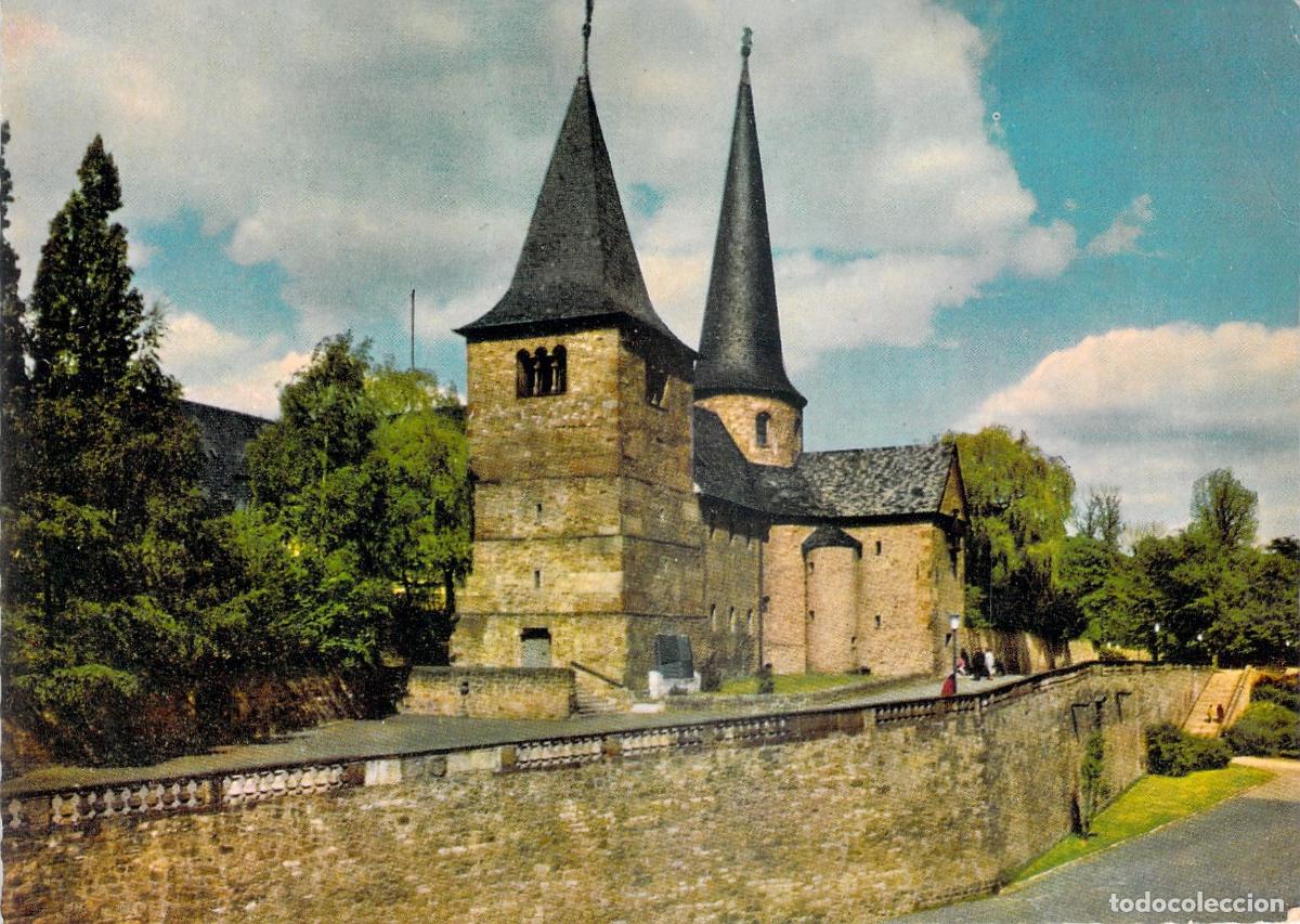 Postales: Postal Iglesia Michaeliskirche Fulda Alemania Vista Panor&aacute;mica Hist&oacute;rica