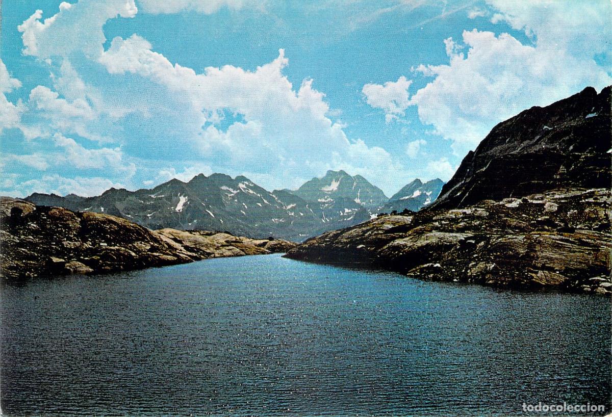 Postales: Postal Pirineo Franc&eacute;s - Lagos de Cambales y Pico Vignemale, Regi&oacute;n Marcadau
