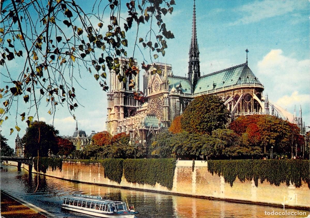 Postcards: Postal de Par&iacute;s, Notre Dame vista desde el R&iacute;o Sena, Couleurs et Lumi&egrave;re
