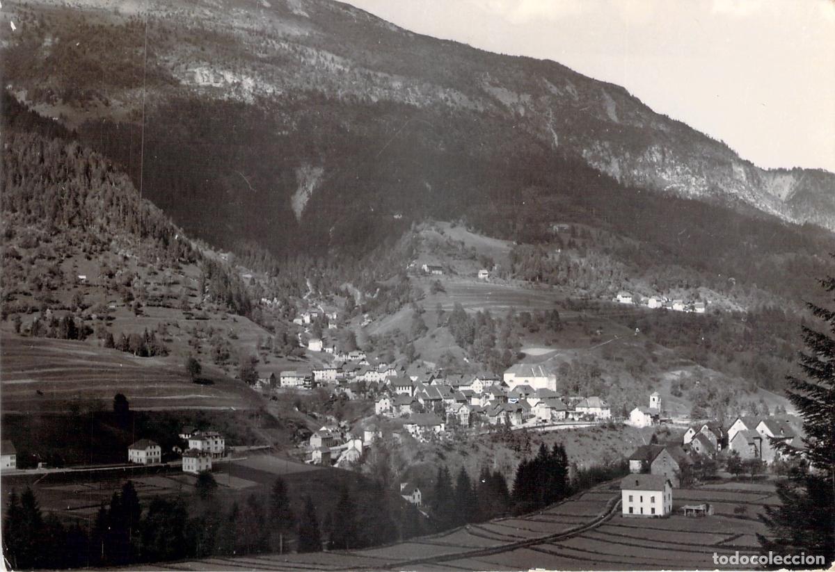 Cartes Postales: Postal Panor&aacute;mica Prato Carnico m.663 Italia, Vista del Pueblo y Alpes