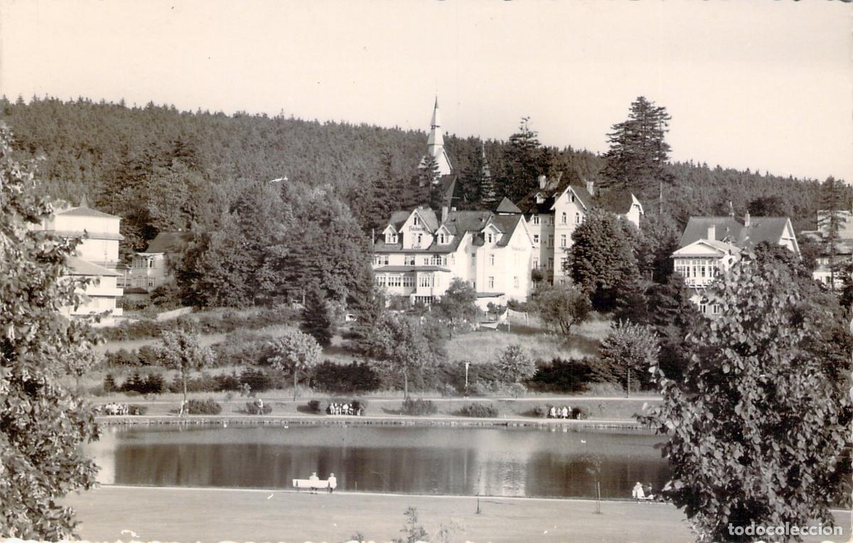 Cartes Postales: Postal St. Andreasberg Oberharz Vista General Lago y Hoteles Arquitectura