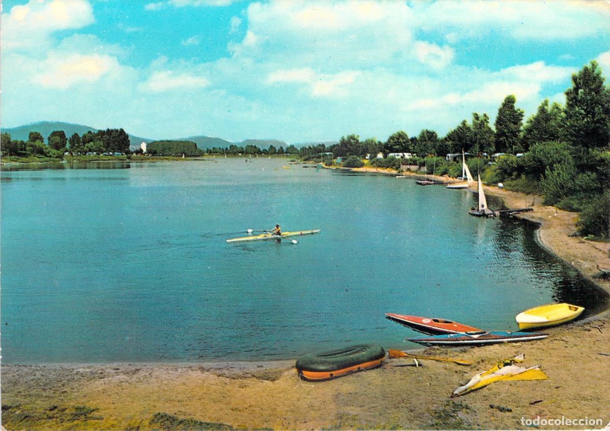 Cartes Postales: Postal Rinteln an der Weser, Alemania - Vista del Lago Doktorsee y Botes