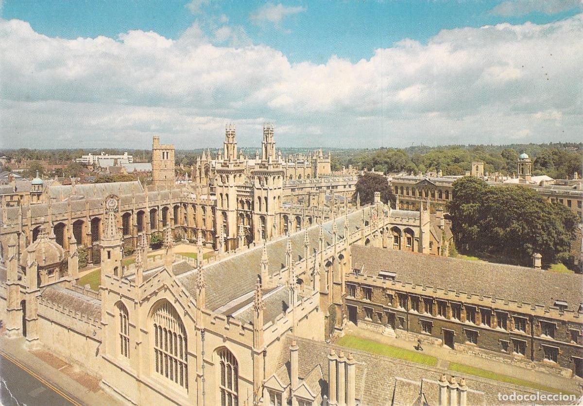 Postcards: Postal OXFORD Vista Panor&aacute;mica Campanario Iglesia Universitaria St. Mary la Virgen