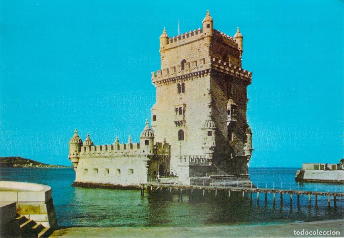 Cartes Postales: Postal Lisboa - Torre de Bel&eacute;m, Portugal Tur&iacute;stico, Monumento Hist&oacute;rico
