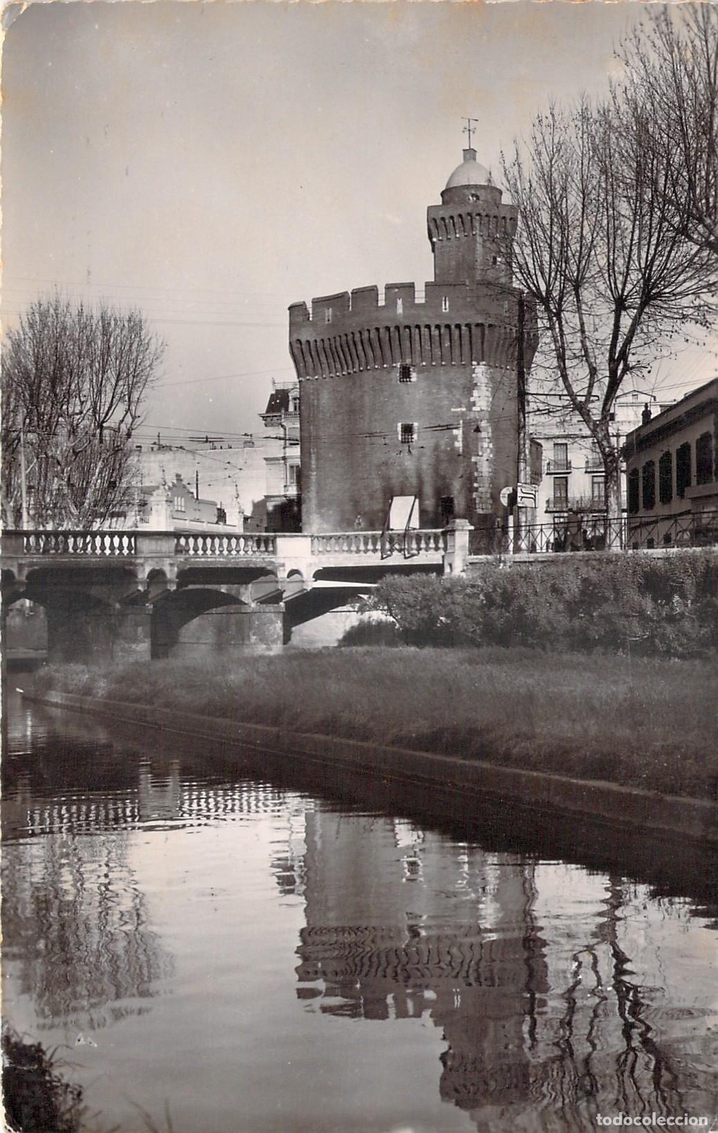 Cartes Postales: Postal Le Castillet y La Basse Perpignan Francia