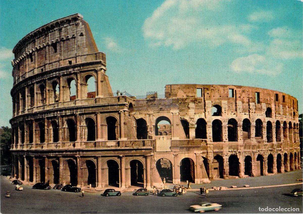 Postales: Postal Coliseo de Roma, Italia. Monumento Antiguo Fotocolor Ektachrome