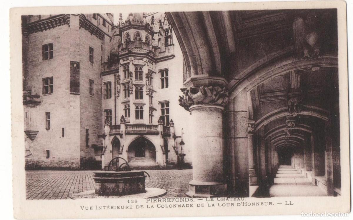 Cartoline: Postal principios del XX- Castillo de Pierrefonds-Oise-Francia-sin circular-