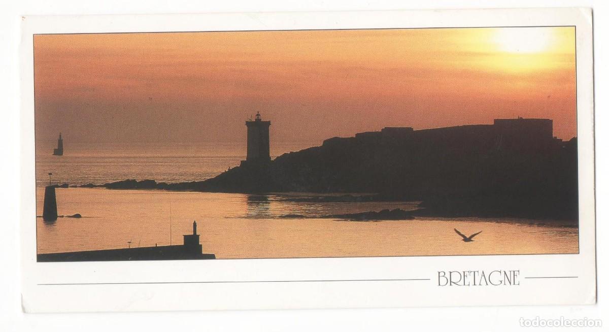 Postales: Postal Panor&aacute;mica de Breta&ntilde;a-Francia- circulada-