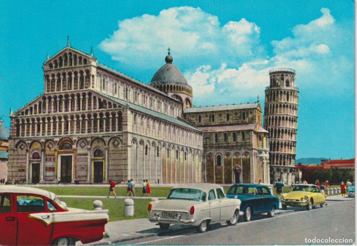 Postcards: PISA. ITALIA. LA CATEDRAL Y TORRE INCLINADA. ... SIN CIRCULAR