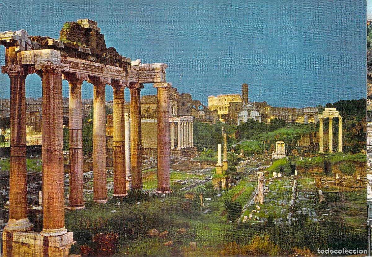 Postais: Postal Monumental Roma, Foro Romano Ruinas Antiguas, Italia