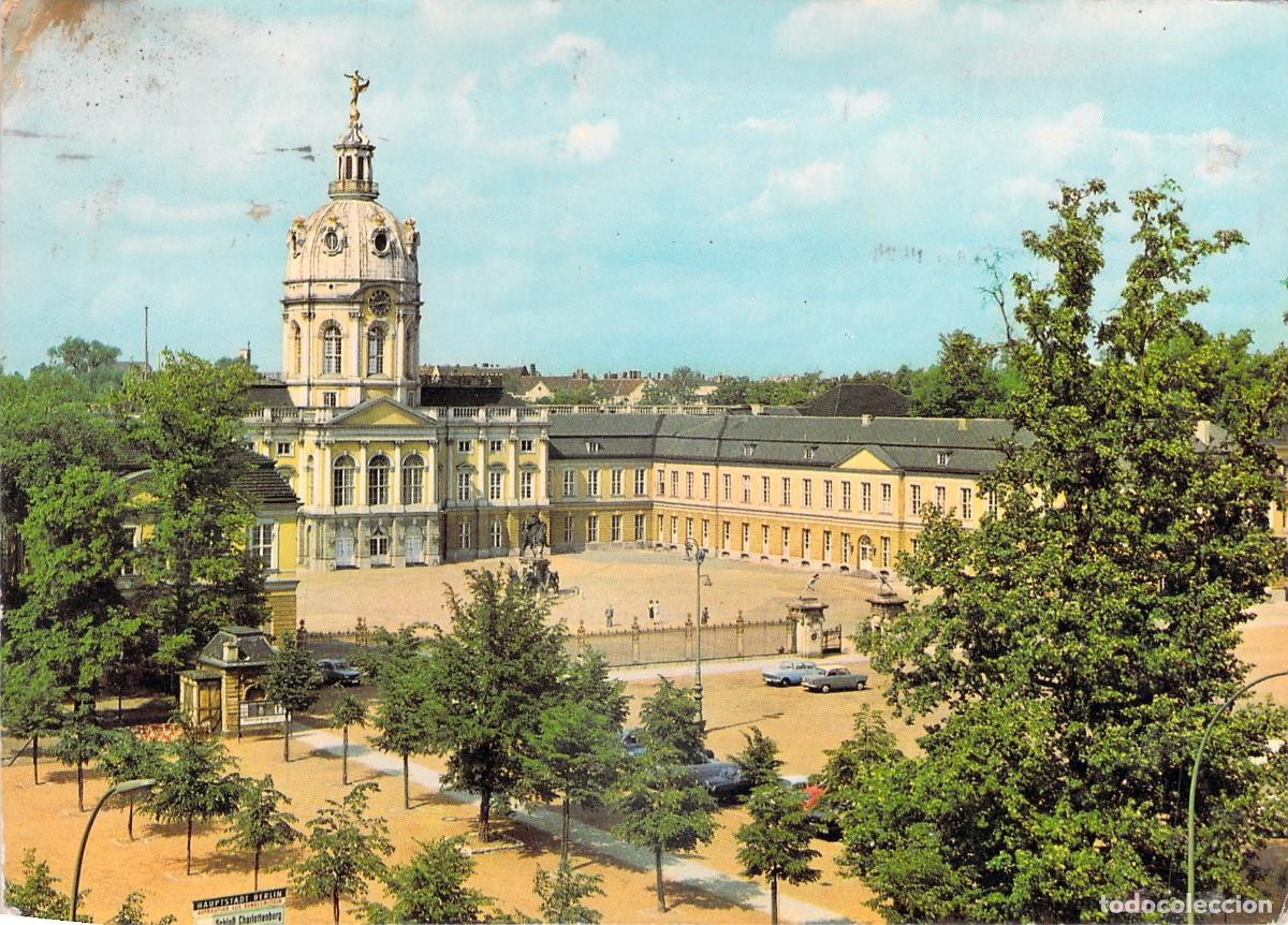 Postais: Postal de Berl&iacute;n Oeste - Vista General del Palacio de Charlottenburg, Alemania