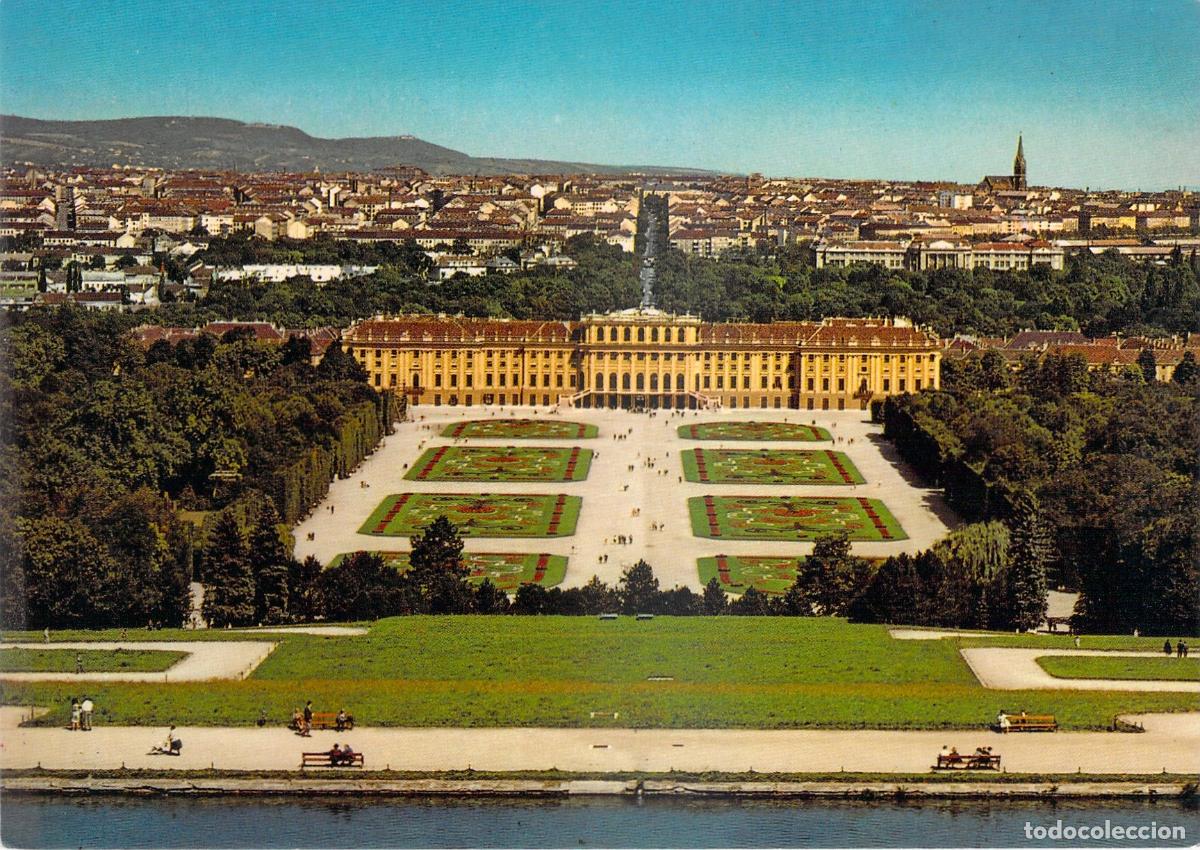 Cartes Postales: Postal Sch&ouml;nbrunn Viena, Vista Panor&aacute;mica desde Gloriette, Austria