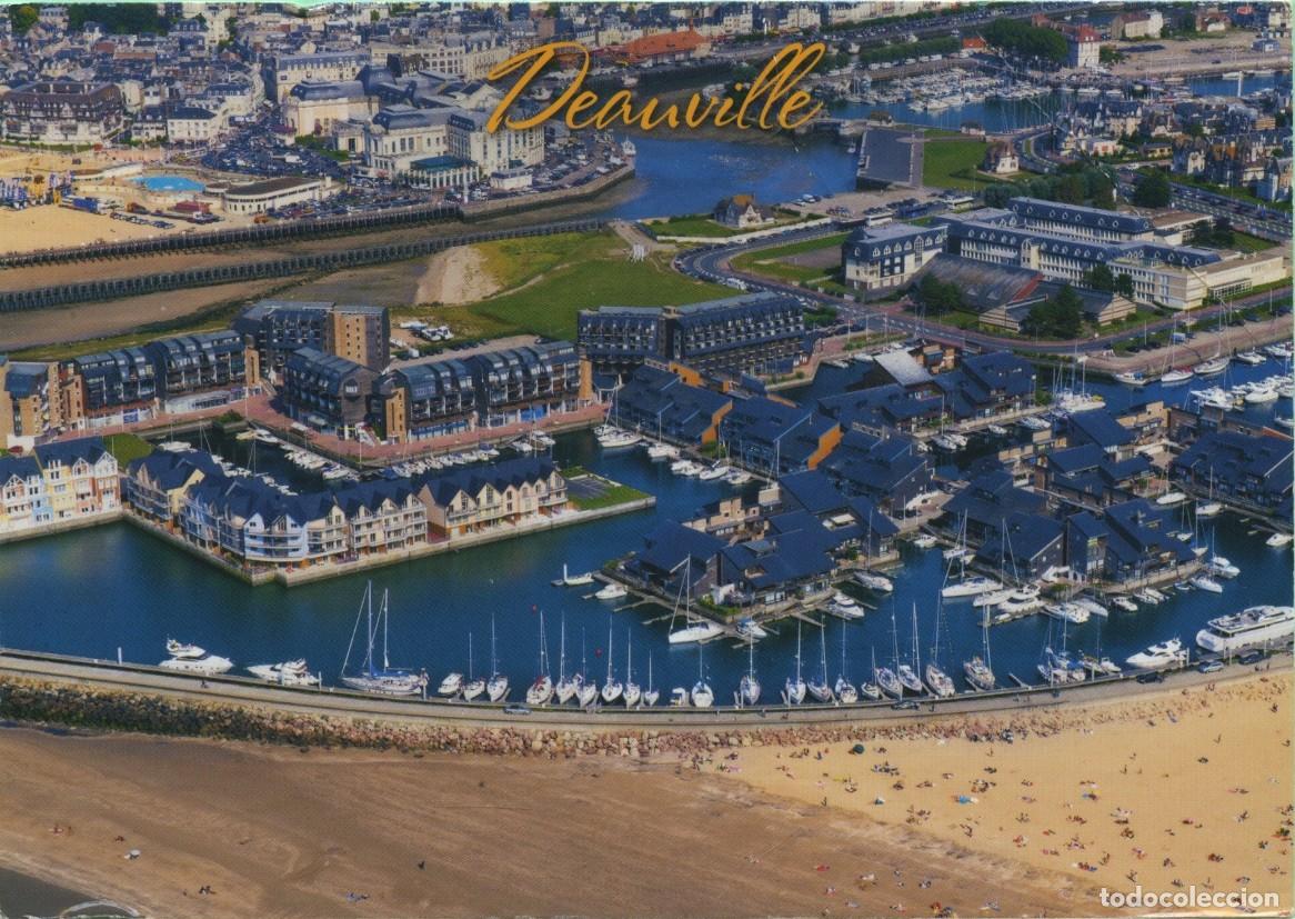 Postais: DEAUVILLE. France. Le port. Circulada en 2013. &Eacute;DITIONS D'ART