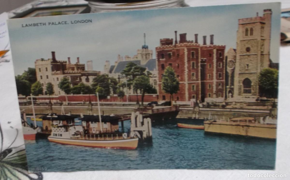 Postales: postal inglesa sin circular Lambeth palace London