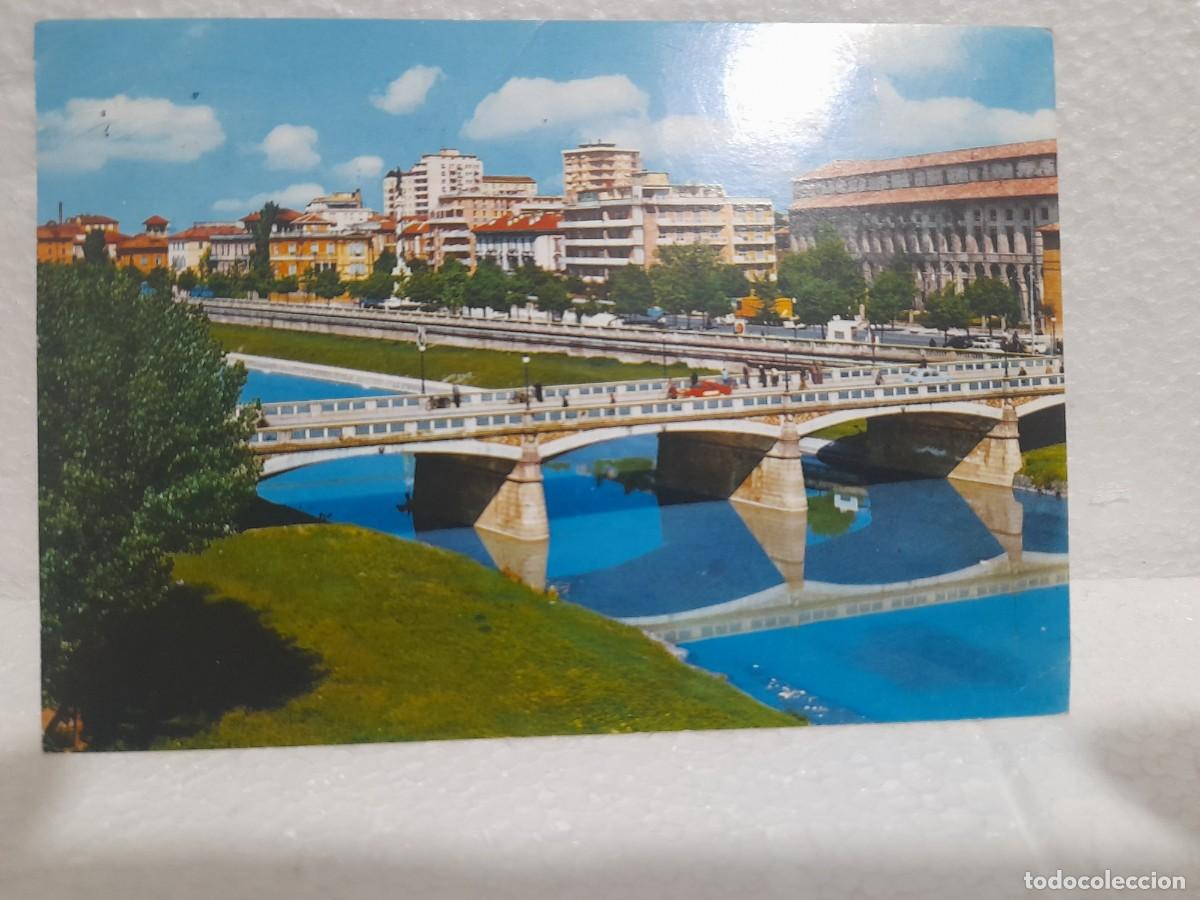 Postales: POSTAL DE PONTE VERDI E VIALE P.TOSCHI PARMA A&Ntilde;O 1973