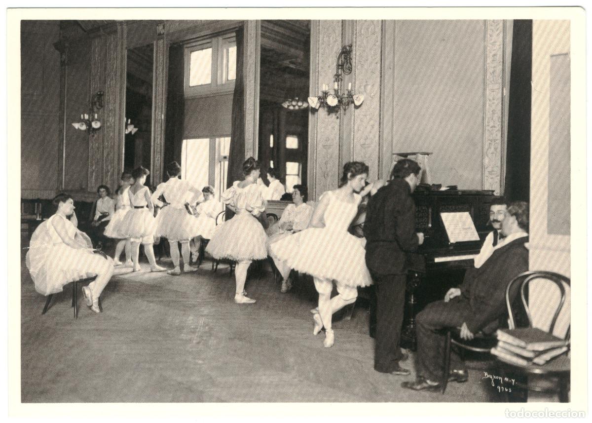 Postais: Ballet Rehearsal (Metropolitan Opera House. New York. 1990)_Byron Collection. Museum of the City