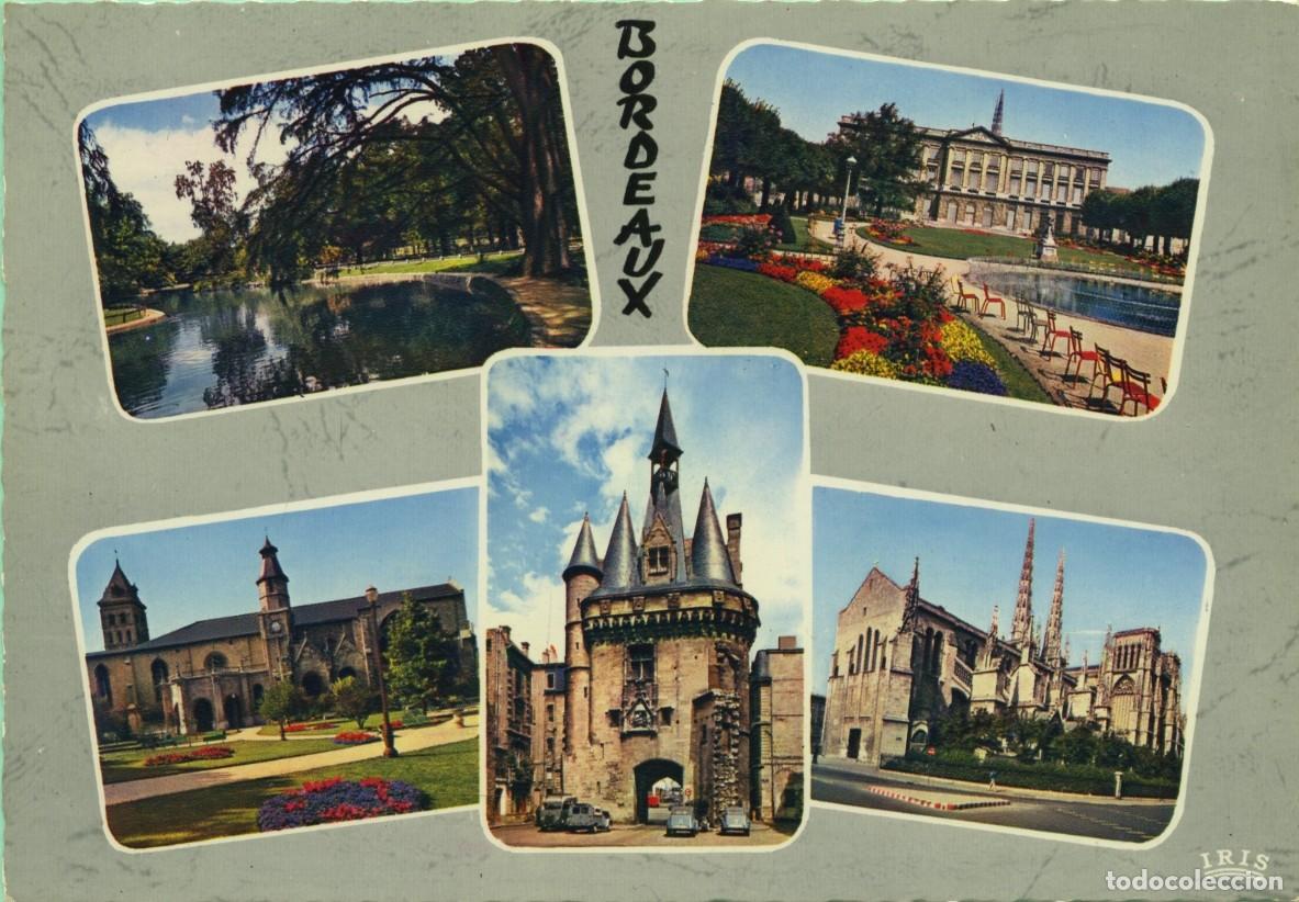Postkarten: N&ordm; 97-BORDEAUX. Gironde. France. Diversos aspectos. Sin circular. EDITIONS MODERNES &rdquo;TH&Eacute;OJAC&rdquo;