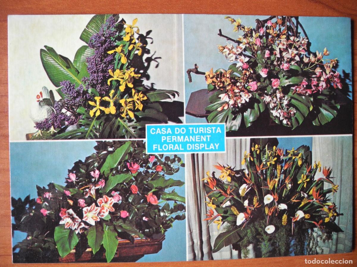 Postkarten: Funchal. Madeira. Casa do Turista. Flores. Nueva