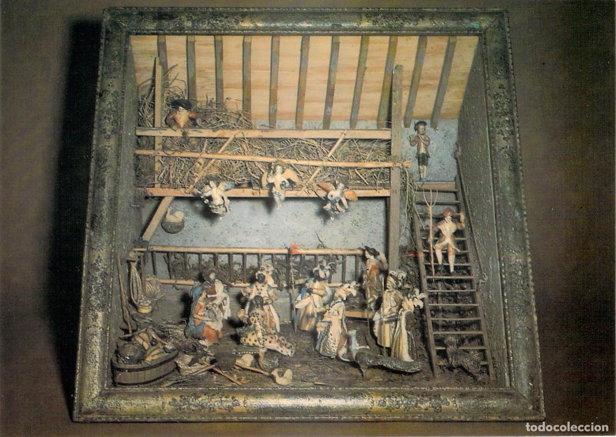 Postkarten: Postal Arte Religioso Marsella - Pesebre Adoraci&oacute;n Reyes Santons