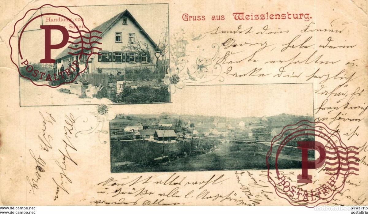 Cartes Postales: Gruss aus Weisslensburg. ALEMANIA GERMANY DEUTCHLAND.