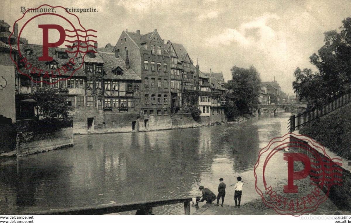 Postais: HANNOVER: Leinepartie. ALEMANIA GERMANY DEUTCHLAND.