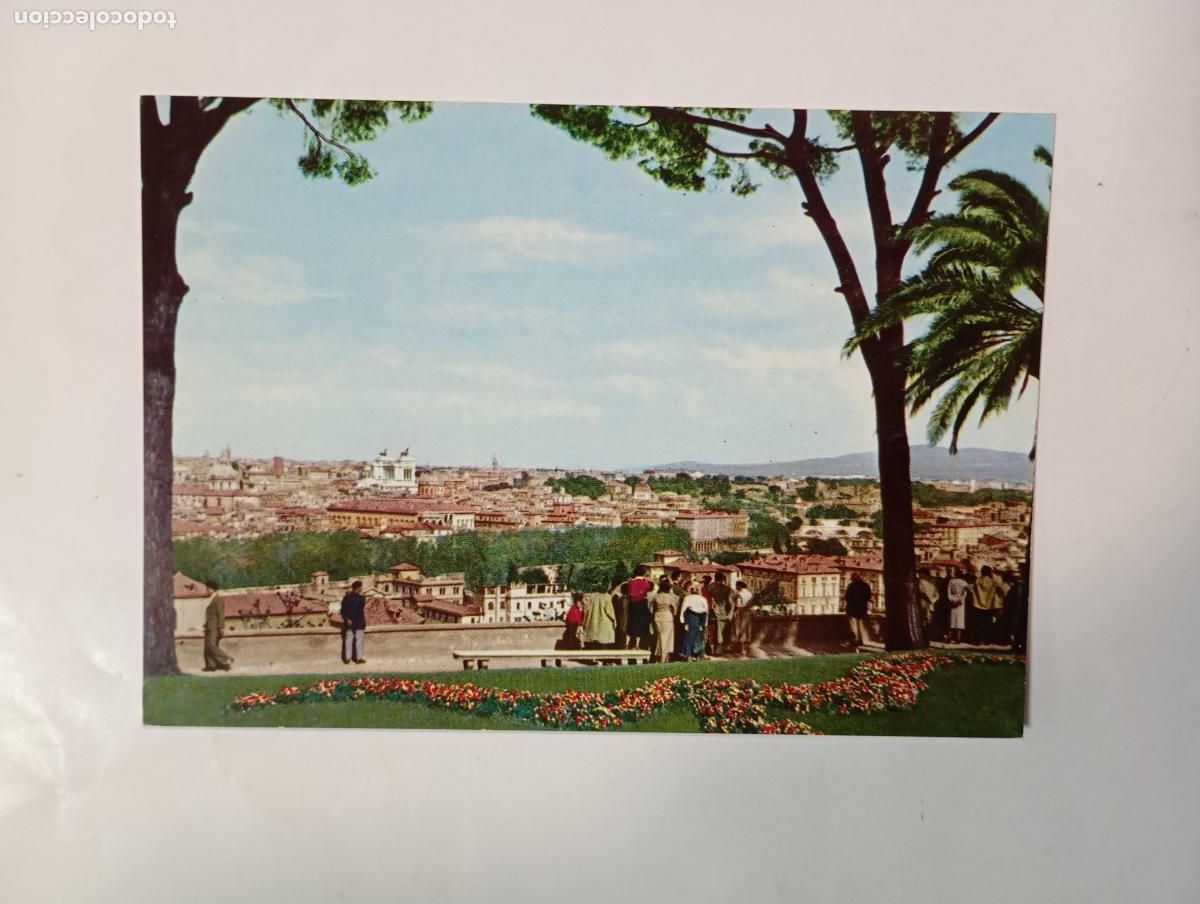 Postkarten: POSTAL DE ROMA. VEDUTA PANORAMICA DAL GIANICOLO. TDKP26L