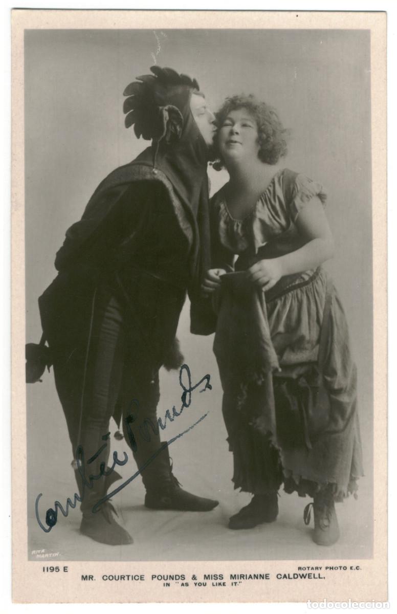 Postales: Teatro: As You Like It (Shakespeare)_Rotary 1195 E Signed Firmada
