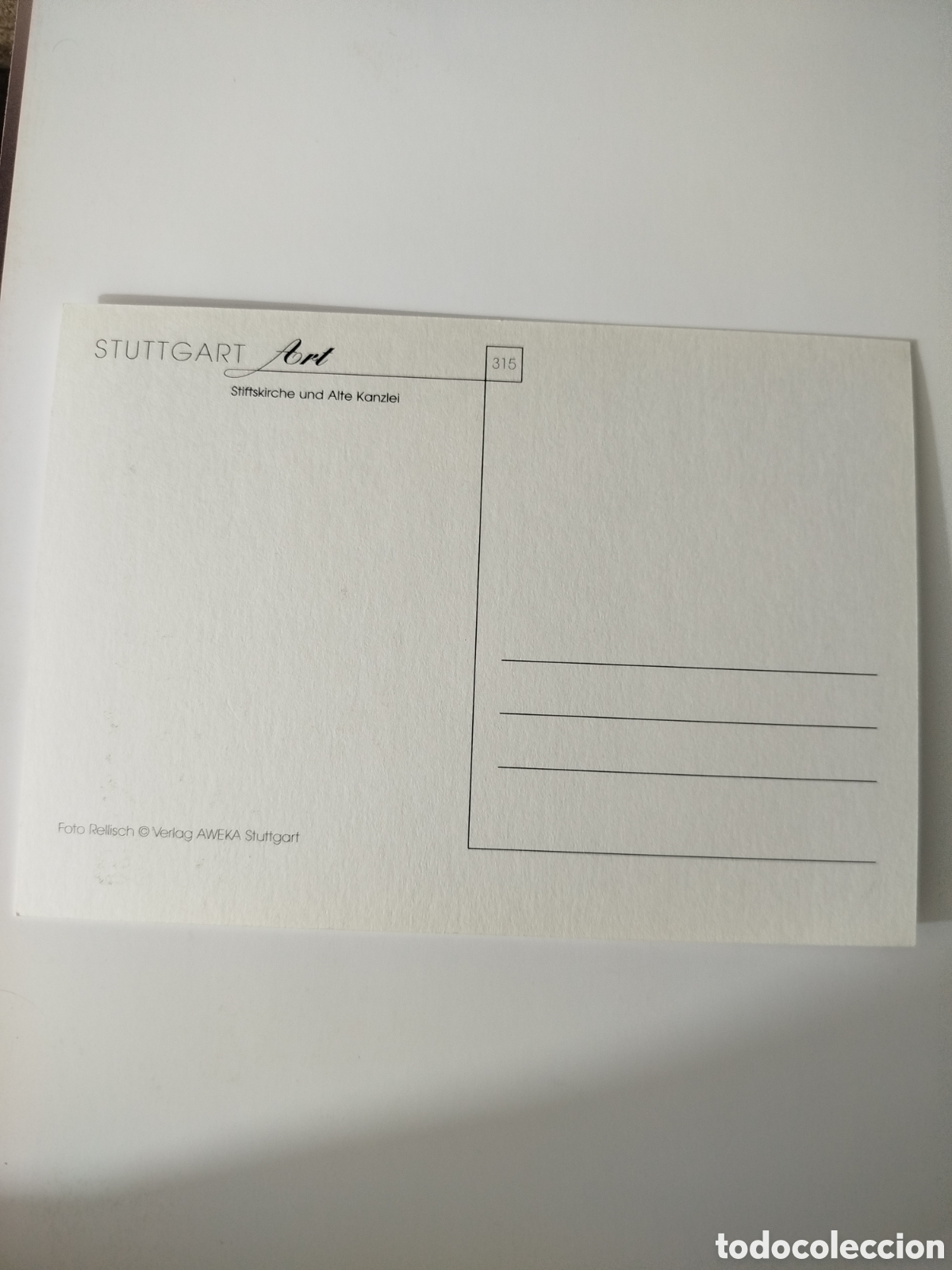 Postales: Postal de Stuttgart (Alemania) - Foto 2