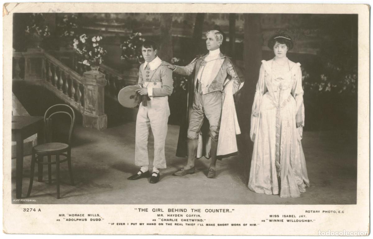 Postais: Theatre Play Scenes: The Girl Behind The Counter_Rotary 3274 A