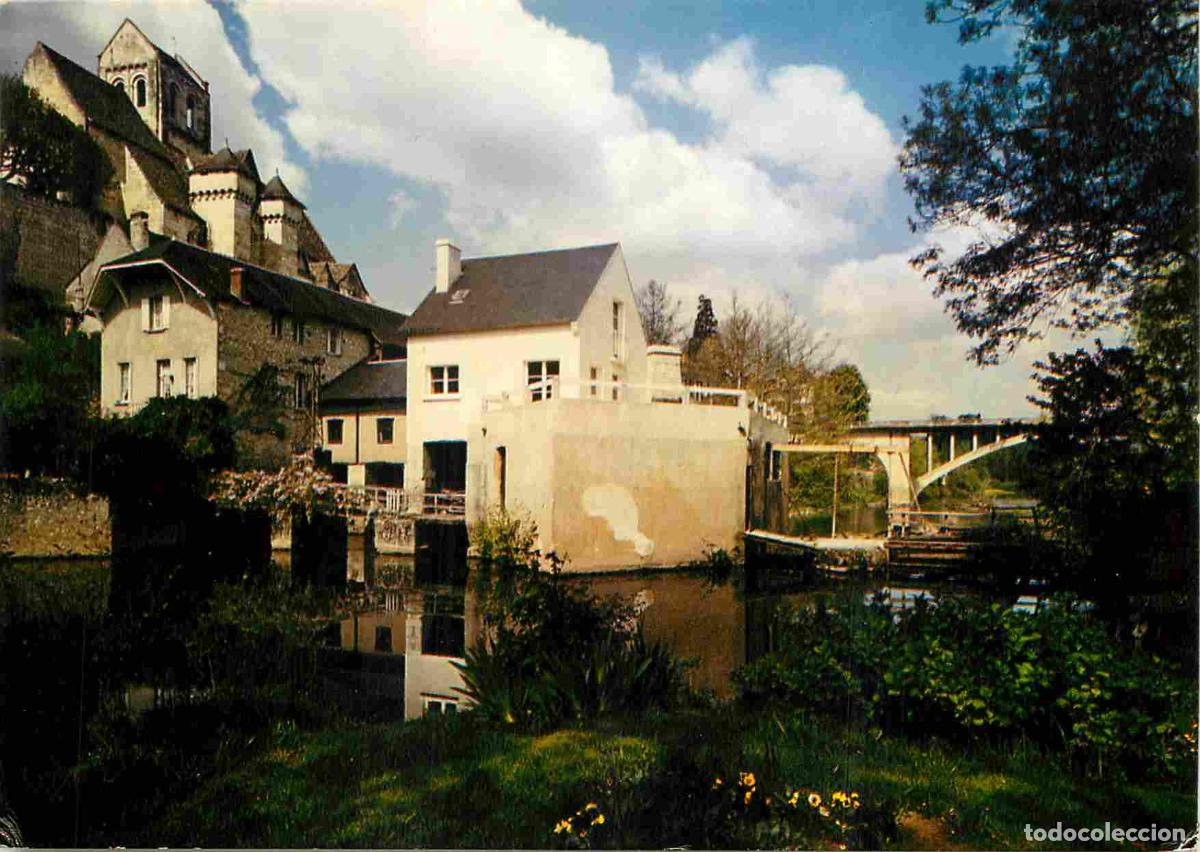 Postales: France - Carte Postale - 86 - La Roche Posay - Le vieux moulin et l'&eacute;glise fortifi&eacute;e - CPM - Voir Sc