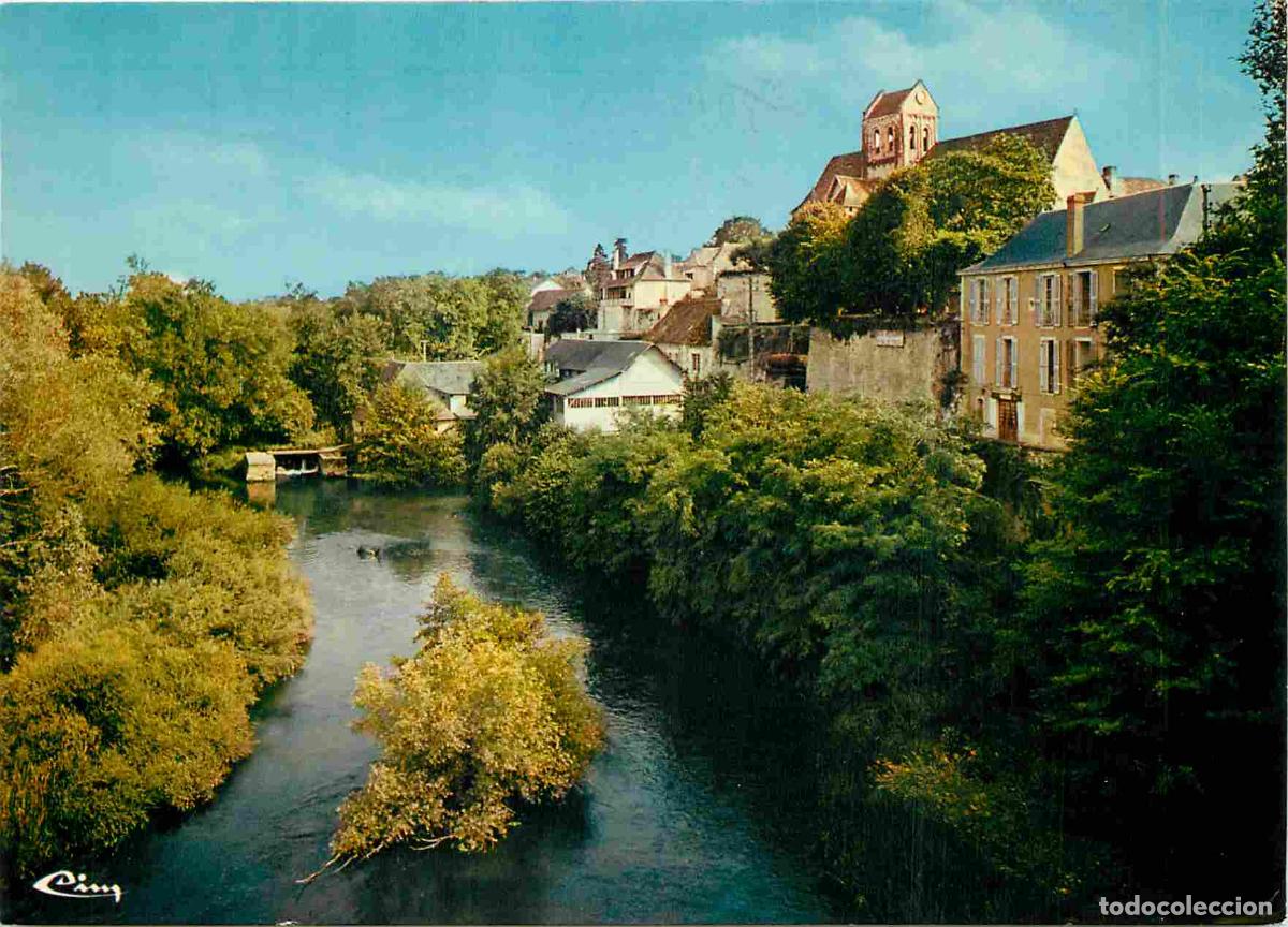 Postales: France - Carte Postale - 86 - La Roche Posay - Le vieux moulin et l'&eacute;glise fortifi&eacute;e - Le Val de Cre