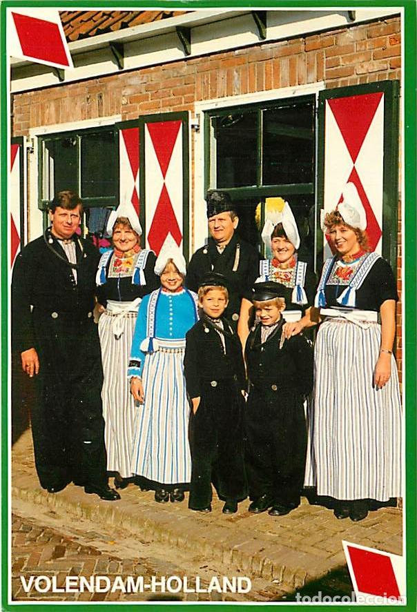 Cartoline: Carte Postale - Pays-Bas - Nederland - Volendam - Folklore - Sc&egrave;nes et Type - CPM - Voir Scans Recto