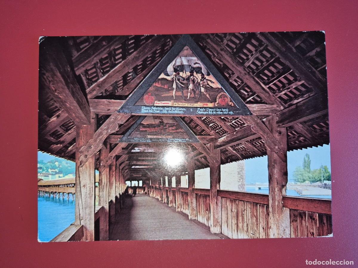 Postales: Postal de LUZERN ( KapellBr&uuml;cke) - Foto 1