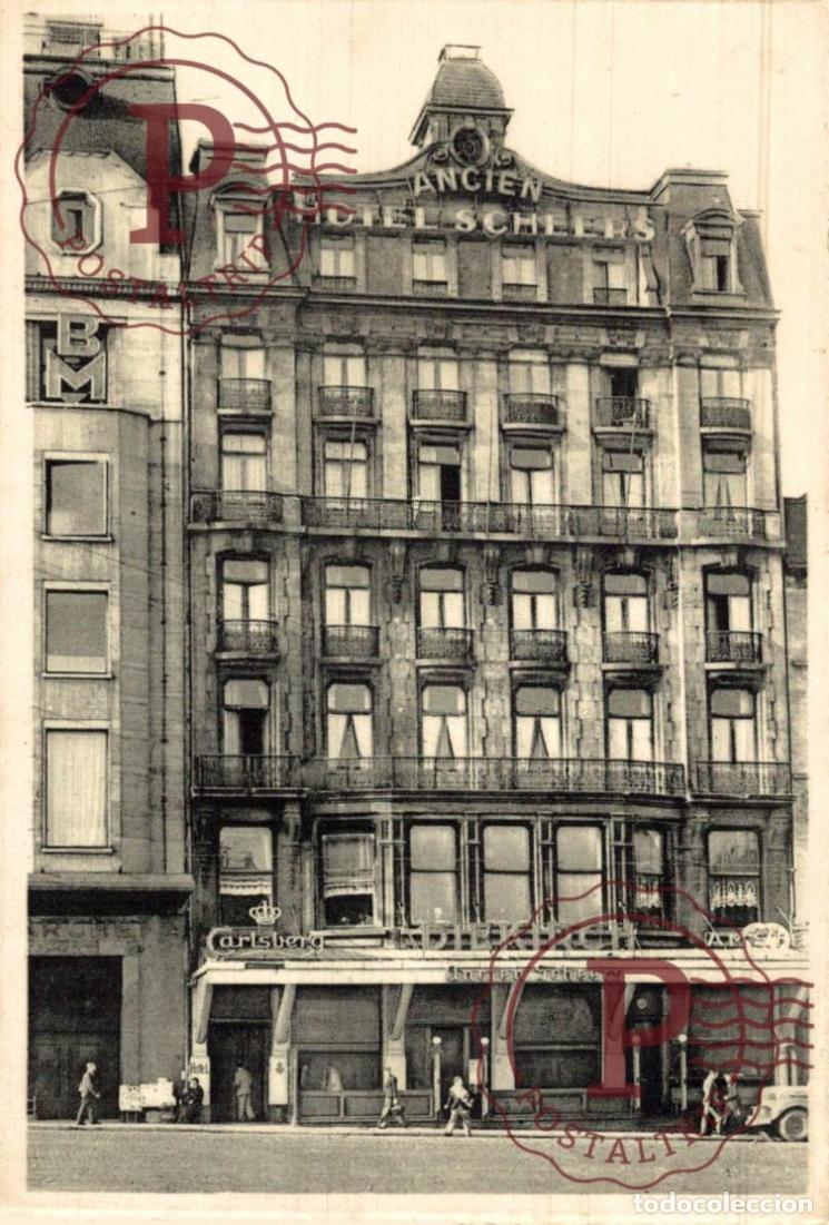 Postkarten: BELGICA. Belgien. Belgium. BRUXELLES. ANCIEN HOTEL SCHEERS